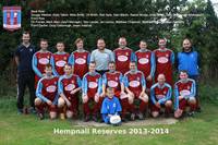 Hempnall Reserves 2013 2014 V2